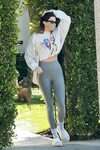 Kendall Jenner - Fantastic Ass and Cameltoe in Leggings Out 